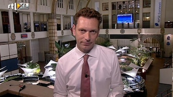 RTL Z Nieuws 10:10 AEX hard onderuit, Peter van Zadelhoff analyseert schulden in Europa