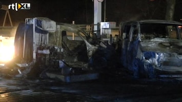 RTL Nieuws Drie gewonden bij brand in tankstation A12