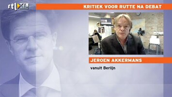 RTL Z Nieuws Akkermans: Merkel bepaalt hoe de hazen lopen