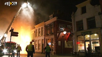 RTL Nieuws Brand in historisch hart Kampen