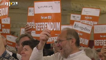 RTL Z Nieuws Roep om referendum over EU in VK steeds luider