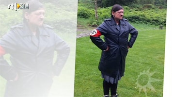 RTL Boulevard Annet Malherbe als Hitler op de foto