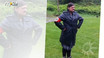 RTL Boulevard Annet Malherbe als Hitler op de foto
