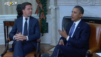 RTL Nieuws Rutte tevreden over gesprek Obama