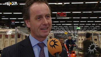 RTL Boulevard FloraHolland over bloemen Nieuwe Kerk voor inhuldiging