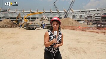 RTL Z Nieuws Kritiek FIFA op Brazilië en de bouw van de stadions voor de WK