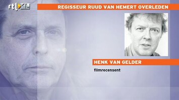 RTL Z Nieuws Regisseur Van Hemert (Schatjes) had succes door brutaliteit van films'