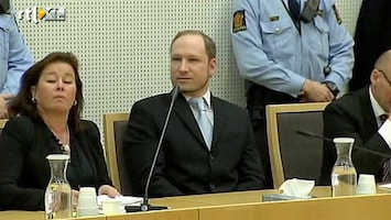 RTL Nieuws Eerste bewegende beeld Breivik