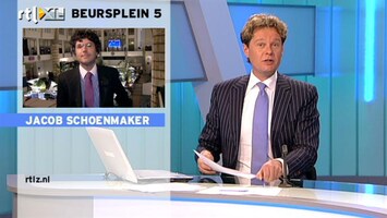 RTL Z Nieuws 15:00 Minder Amerikanen in rij om WW aan te vragen, handelsbalans ook beter