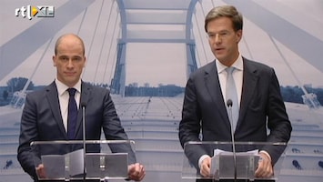 RTL Nieuws Complete persconferentie Rutte en Samsom