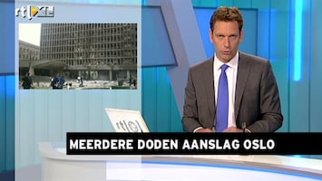 RTL Z Nieuws Grote bomexplosie in Oslo: beelden en interview met getuige