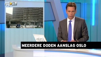 RTL Z Nieuws Grote bomexplosie in Oslo: beelden en interview met getuige