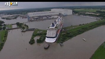 RTL Nieuws Cruiseschip past precies