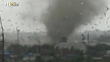 RTL Nieuws Ravage na zware tornado Rusland