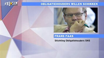 RTL Z Nieuws Obligatiehouders SNS willen schikken