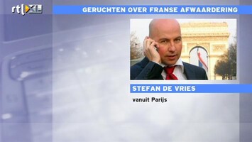 RTL Z Nieuws Franse economie draait erg slecht, maar er volgt echt geen afwaardering