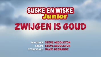 Suske En Wiske Junior Zwijgen is goud