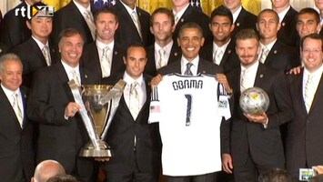 RTL Nieuws Beckham door Obama gedold