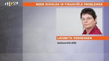 RTL Nieuws Meer scholen in financiële problemen