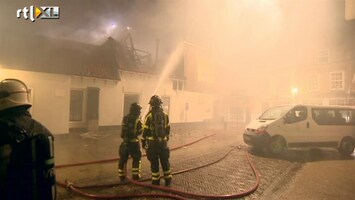 RTL Nieuws Grote brand in centrum Brielle