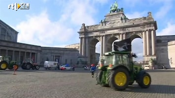 RTL Nieuws Boerenprotest tegen verlaging Europese subsidies