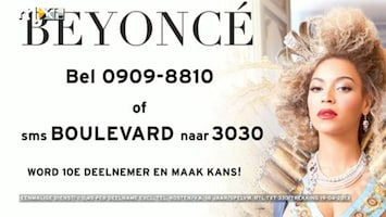 RTL Boulevard Beyoncé concertkaarten winnen