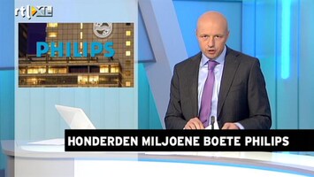 RTL Z Nieuws Kartelboete Philips van honderden miljoenen