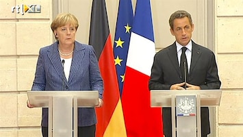 RTL Nieuws Merkel en Sarkozy willen euroregering