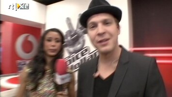The Voice Of Holland Gavin DeGraw blij met The voice of Holland