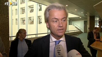 RTL Nieuws Wilders boos over 'D66-flirt'