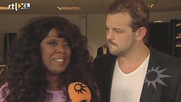 RTL Boulevard Berget Lewis kan haar geluk niet op