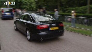 RTL Nieuws Willem-Alexander en Maxima arriveren op Huis ten Bosch