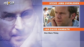 RTL Nieuws 'Steve Jobs was een eigenzinnig mens'