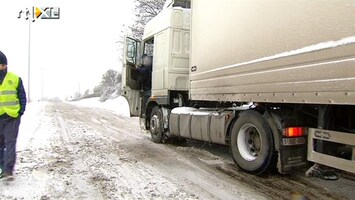 RTL Nieuws Europees verkeersinfarct door sneeuwval