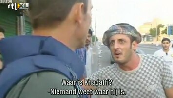 RTL Nieuws De grote klopjacht op Khadaffi