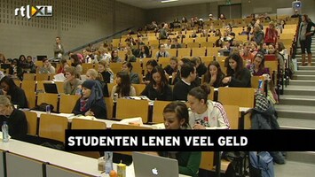 RTL Z Nieuws Bijna 40% van studenten leent