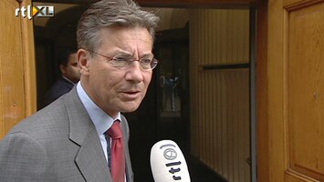 RTL Z Nieuws Verhagen: tevreden: goed werk van Rutte