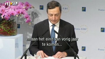 RTL Z Nieuws Draghi: tevreden over 2012