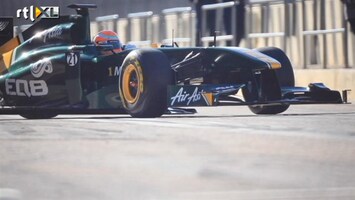 RTL GP: Formule 1 Team Lotus aan de slag in Valencia