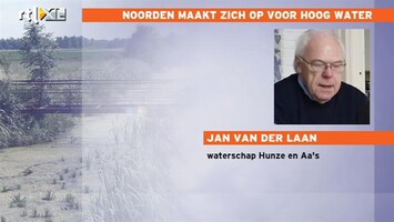 RTL Z Nieuws Tientallen mensen ingezet voor extra dijkbewaking hoog water