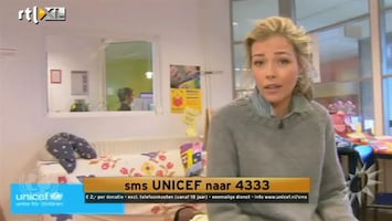 RTL Boulevard Renate Verbaan voor UNICEF