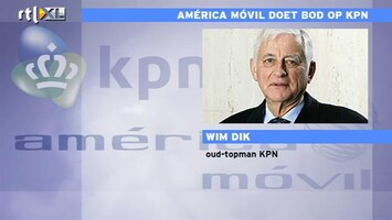 RTL Z Nieuws Wim Dik (ex-ceo KPN): overname kan positief zijn voor KPN