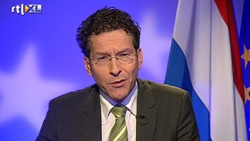 RTL Z Nieuws Eurogroep-voorzitter Dijsselbloem: Nederland hoeft niet beste jongetje te zijn