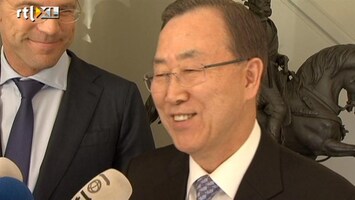 RTL Nieuws Ban Ki-Moon over overlijden Thatcher: Ik heb de film gezien