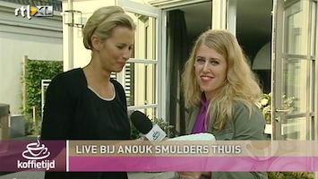 Koffietijd Live bij Anouk Smulders thuis