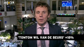 RTL Z Nieuws 14:00 Grootaandeelhouders willen TomTom van de beurs halen