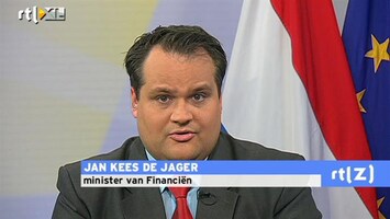 RTL Z Nieuws De Jager: gedwongen kwijtschelding Griekenland steeds dichterbij