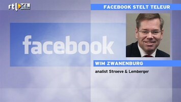 RTL Z Nieuws Facebook moet duidelijk maken hoe ze geld gaan verdienen'