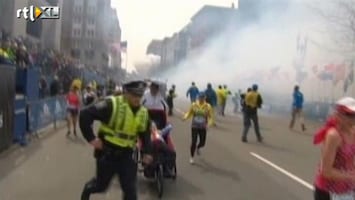 RTL Nieuws Uncut: De eerste minuten na de explosies in Boston