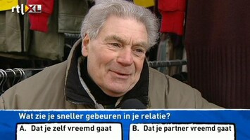 Wat Vindt Nederland? Ga je zelf sneller vreemd of je partner?